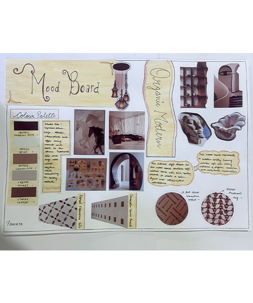 mood board interior design